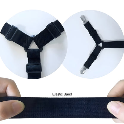 Adjustable Elastic Holder Straps for Bed Sheets - 2pc