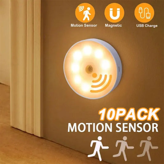 Rechargeable Wireless Motion Sensor LED Night Light
